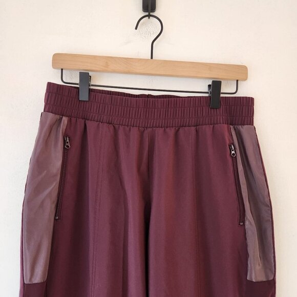 Victoria's Secret Sport Elastic Pull-On Windbreak Joggers Pants Purple Size M - Picture 3 of 9